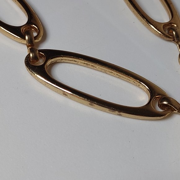 50.5 Inch Gold Tone Metal Belt - Picture 8 of 14